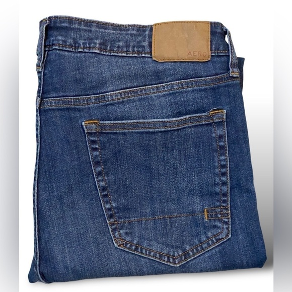 Aeropostale Super Skinny Jeans Men’s Size 36” x 32” Excellent Condition Blue - Picture 11 of 11